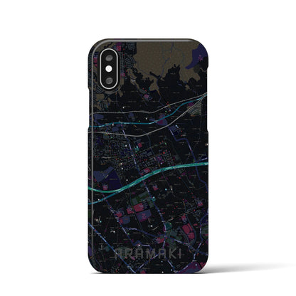 【荒牧（兵庫県）】地図柄iPhoneケース（バックカバータイプ）