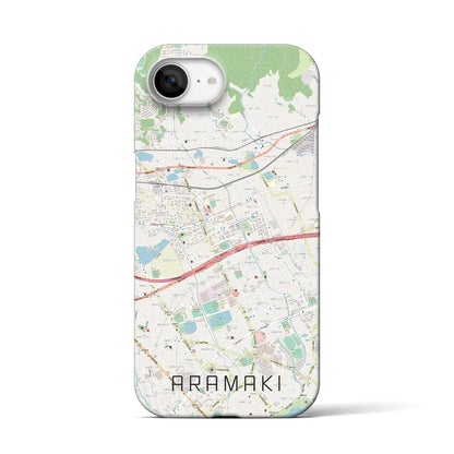 【荒牧（兵庫県）】地図柄iPhoneケース（バックカバータイプ）