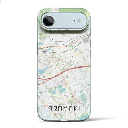 【荒牧（兵庫県）】地図柄iPhoneケース（バックカバータイプ）