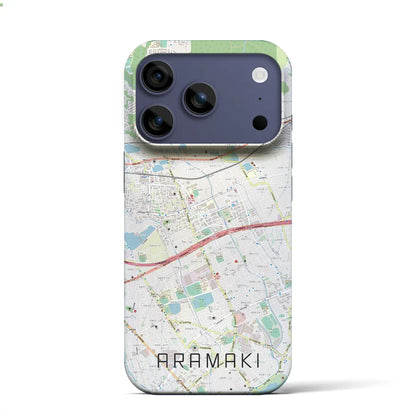 【荒牧（兵庫県）】地図柄iPhoneケース（バックカバータイプ）