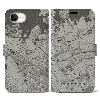 【荒牧（兵庫県）】地図柄iPhoneケース（手帳タイプ）