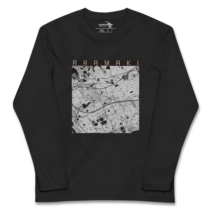 【荒牧（兵庫県）】地図柄ロングスリーブTシャツ