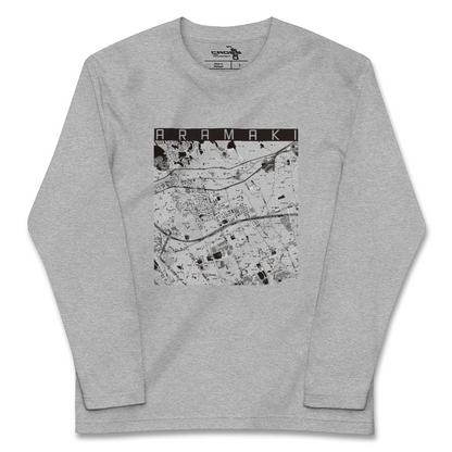 【荒牧（兵庫県）】地図柄ロングスリーブTシャツ
