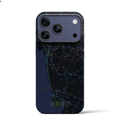 【荒尾（熊本県）】地図柄iPhoneケース（バックカバータイプ）