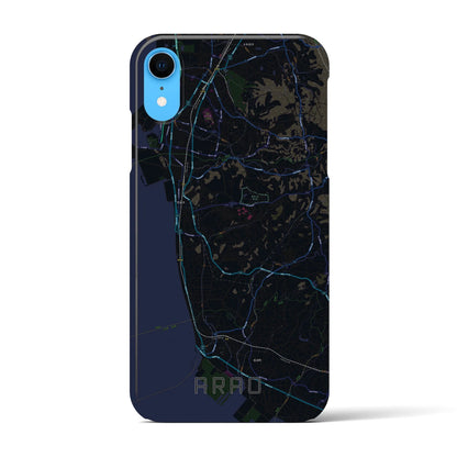 【荒尾（熊本県）】地図柄iPhoneケース（バックカバータイプ）