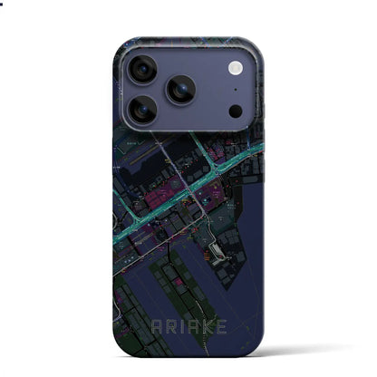 【有明（東京都）】地図柄iPhoneケース（バックカバータイプ）