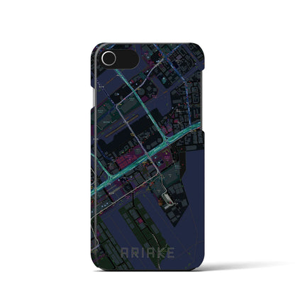 【有明（東京都）】地図柄iPhoneケース（バックカバータイプ）