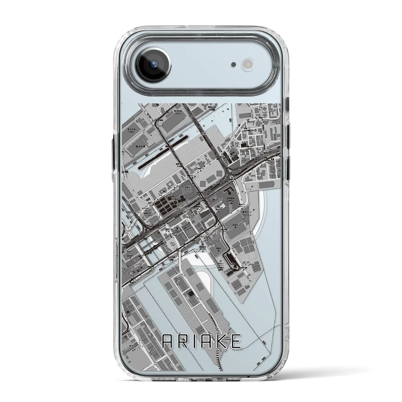 【有明（東京都）】地図柄iPhoneケース（MagSafeタイプ）