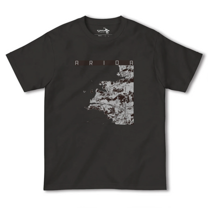 【有田（和歌山県）（和歌山県）】地図柄ヘビーウェイトTシャツ