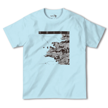 【有田（和歌山県）（和歌山県）】地図柄ヘビーウェイトTシャツ