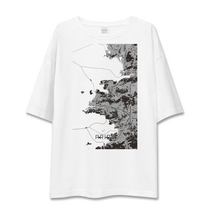 【有田（和歌山県）（和歌山県）】地図柄ビッグシルエットTシャツ