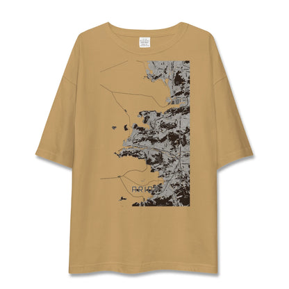【有田（和歌山県）（和歌山県）】地図柄ビッグシルエットTシャツ