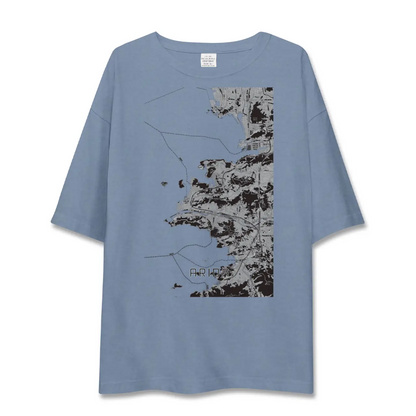 【有田（和歌山県）（和歌山県）】地図柄ビッグシルエットTシャツ