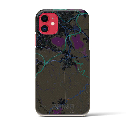 【有馬（兵庫県）】地図柄iPhoneケース（バックカバータイプ）