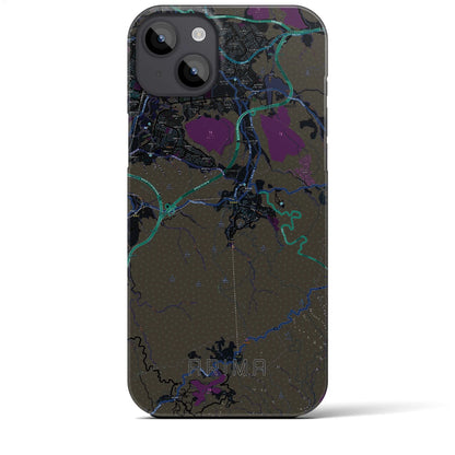 【有馬（兵庫県）】地図柄iPhoneケース（バックカバータイプ）