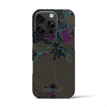 【有馬（兵庫県）】地図柄iPhoneケース（バックカバータイプ）