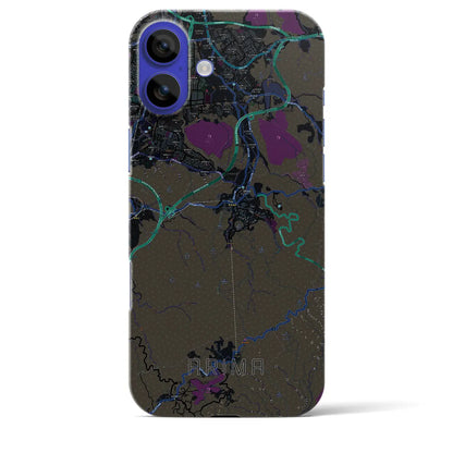 【有馬（兵庫県）】地図柄iPhoneケース（バックカバータイプ）