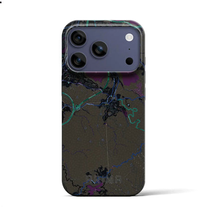 【有馬（兵庫県）】地図柄iPhoneケース（バックカバータイプ）