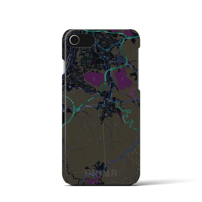 【有馬（兵庫県）】地図柄iPhoneケース（バックカバータイプ）