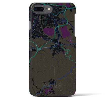 【有馬（兵庫県）】地図柄iPhoneケース（バックカバータイプ）