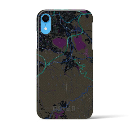 【有馬（兵庫県）】地図柄iPhoneケース（バックカバータイプ）