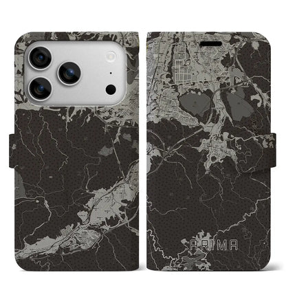 【有馬（兵庫県）】地図柄iPhoneケース（手帳タイプ）