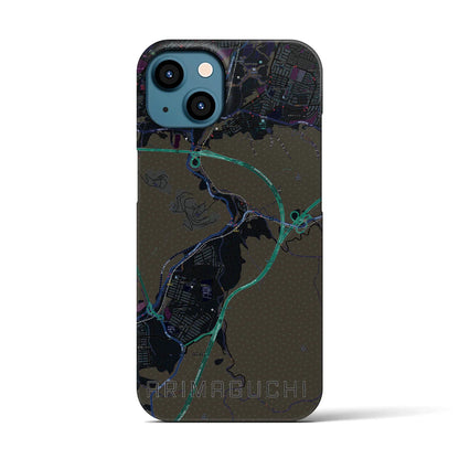 【有馬口（兵庫県）】地図柄iPhoneケース（バックカバータイプ）