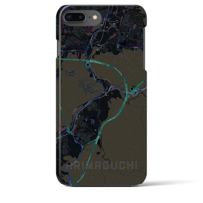 【有馬口（兵庫県）】地図柄iPhoneケース（バックカバータイプ）