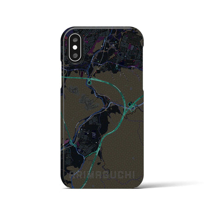 【有馬口（兵庫県）】地図柄iPhoneケース（バックカバータイプ）