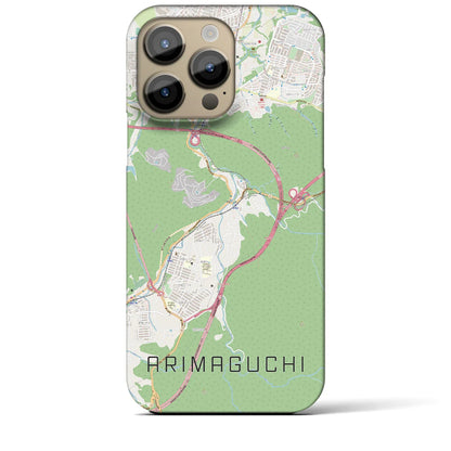 【有馬口（兵庫県）】地図柄iPhoneケース（バックカバータイプ）