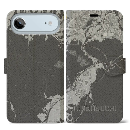 【有馬口（兵庫県）】地図柄iPhoneケース（手帳タイプ）