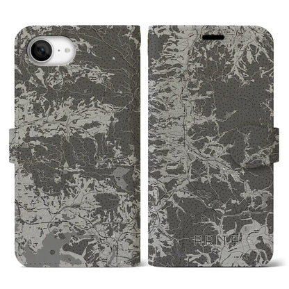 【有田（佐賀県）】地図柄iPhoneケース（手帳タイプ）