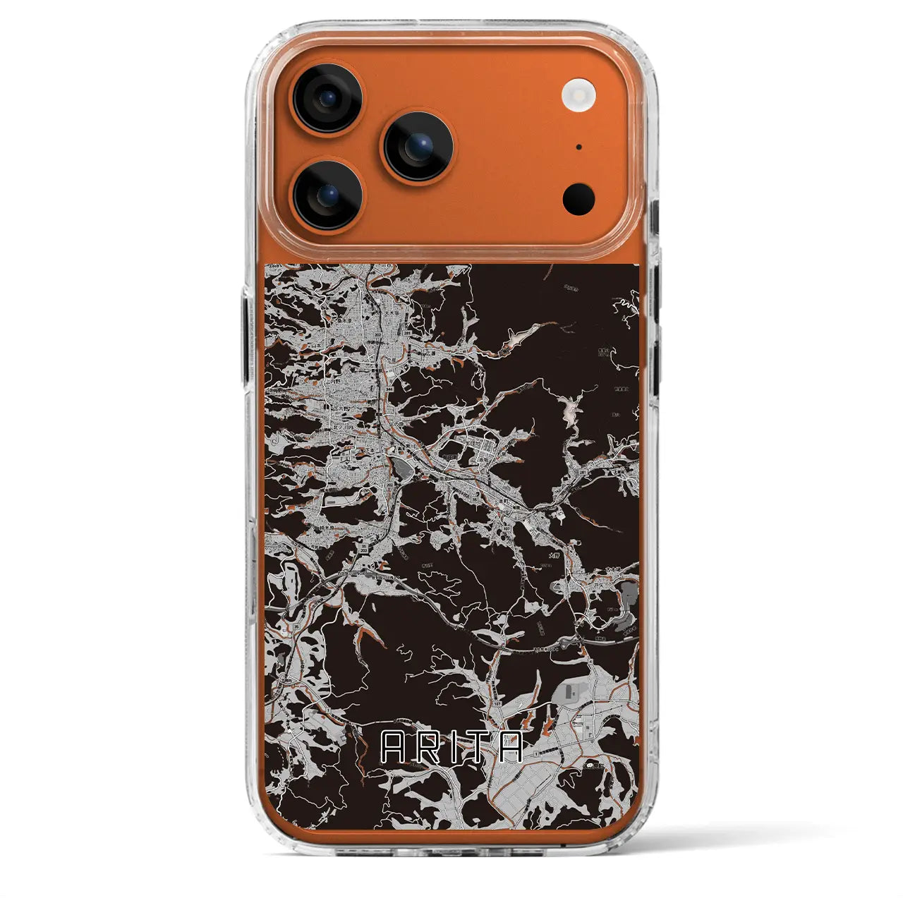 【有田（佐賀県）】地図柄iPhoneケース（MagSafeタイプ）