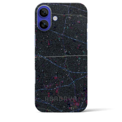 【阿佐ケ谷2（東京都）】地図柄iPhoneケース（バックカバータイプ）