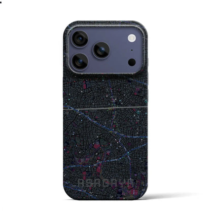 【阿佐ケ谷2（東京都）】地図柄iPhoneケース（バックカバータイプ）