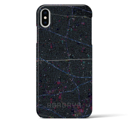 【阿佐ケ谷2（東京都）】地図柄iPhoneケース（バックカバータイプ）