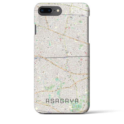 【阿佐ケ谷2（東京都）】地図柄iPhoneケース（バックカバータイプ）