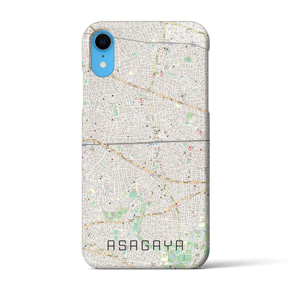 【阿佐ケ谷2（東京都）】地図柄iPhoneケース（バックカバータイプ）