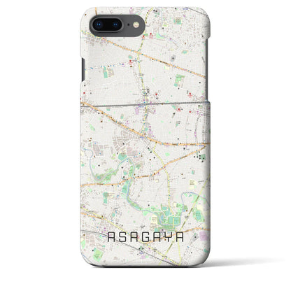 【阿佐ケ谷（東京都）】地図柄iPhoneケース（バックカバータイプ）