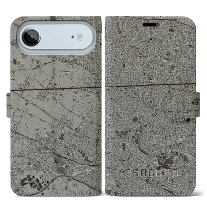 【阿佐ケ谷（東京都）】地図柄iPhoneケース（手帳タイプ）