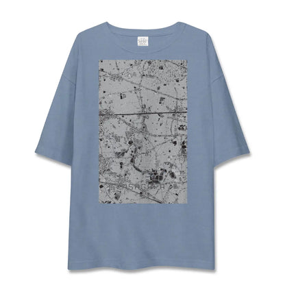 【阿佐ケ谷（東京都）】地図柄ビッグシルエットTシャツ