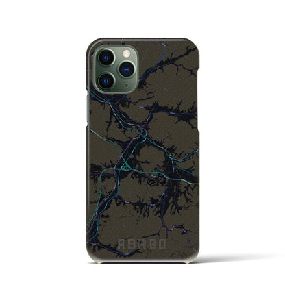 【朝来（兵庫県）】地図柄iPhoneケース（バックカバータイプ）