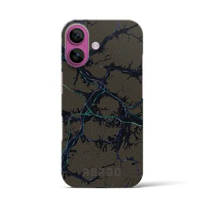 【朝来（兵庫県）】地図柄iPhoneケース（バックカバータイプ）