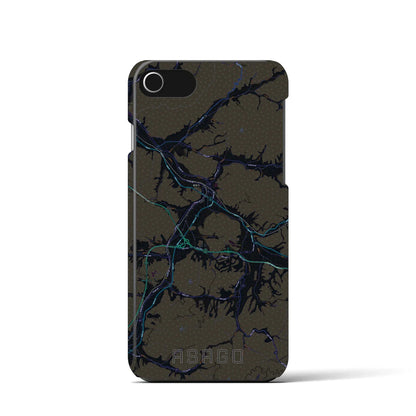 【朝来（兵庫県）】地図柄iPhoneケース（バックカバータイプ）