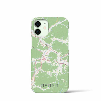 【朝来（兵庫県）】地図柄iPhoneケース（バックカバータイプ）