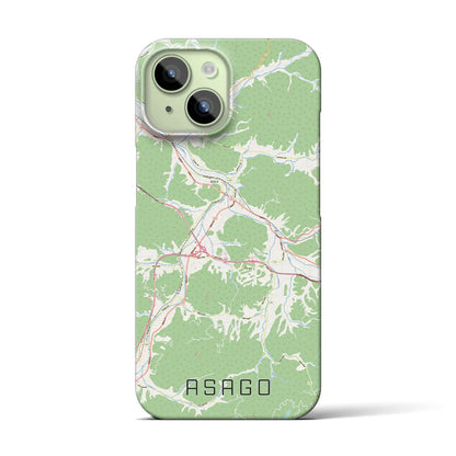 【朝来（兵庫県）】地図柄iPhoneケース（バックカバータイプ）