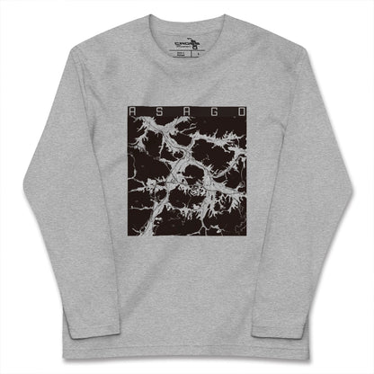 【朝来（兵庫県）】地図柄ロングスリーブTシャツ