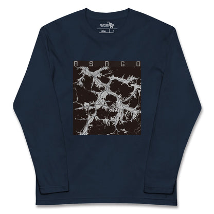 【朝来（兵庫県）】地図柄ロングスリーブTシャツ
