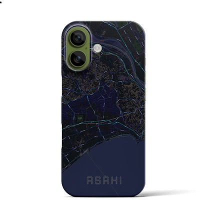 【旭（千葉県）】地図柄iPhoneケース（バックカバータイプ）