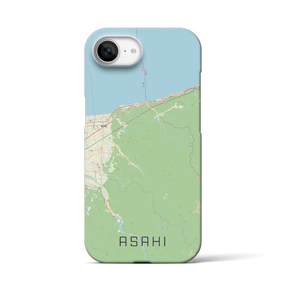 【朝日（富山県）】地図柄iPhoneケース（バックカバータイプ）